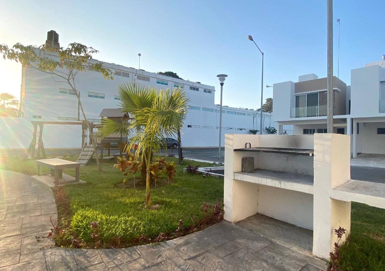 Casa Familiar En Condominio Privado Cerca De Playa Канкун Екстер'єр фото