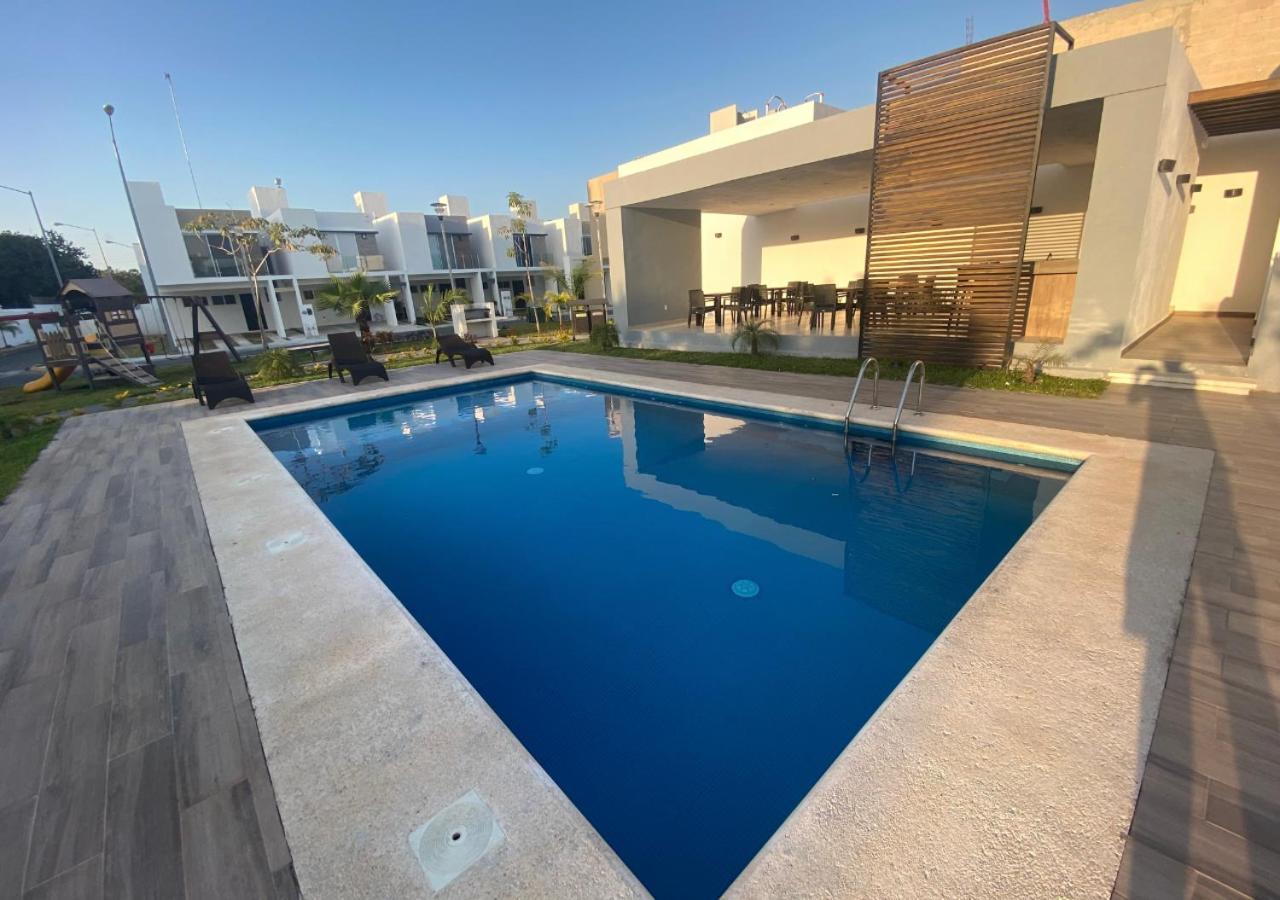 Casa Familiar En Condominio Privado Cerca De Playa Канкун Екстер'єр фото