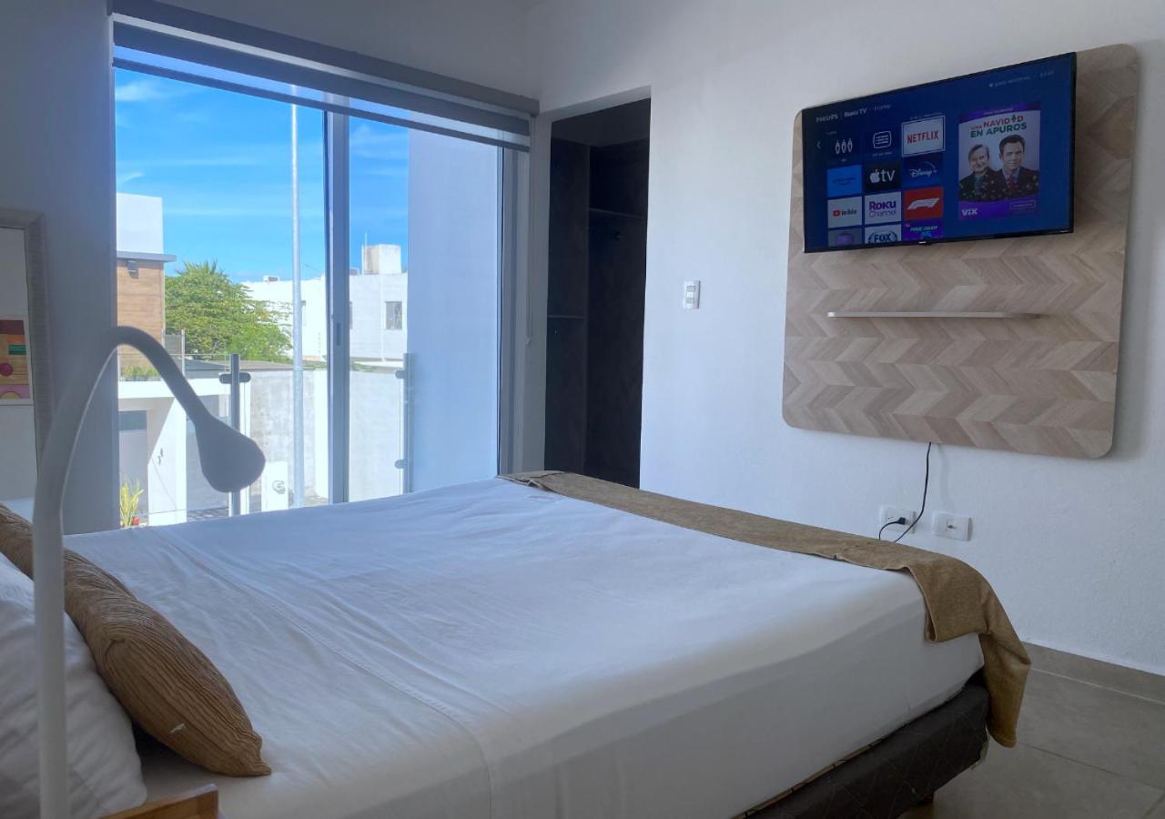 Casa Familiar En Condominio Privado Cerca De Playa Канкун Екстер'єр фото